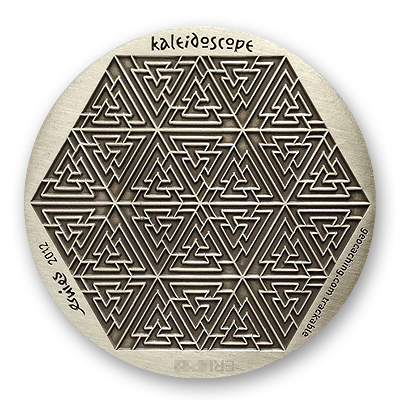 kaleidoscope geocoin