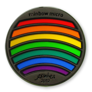 rainbow micro geocoin