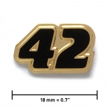 42 pin, gold, schwarz