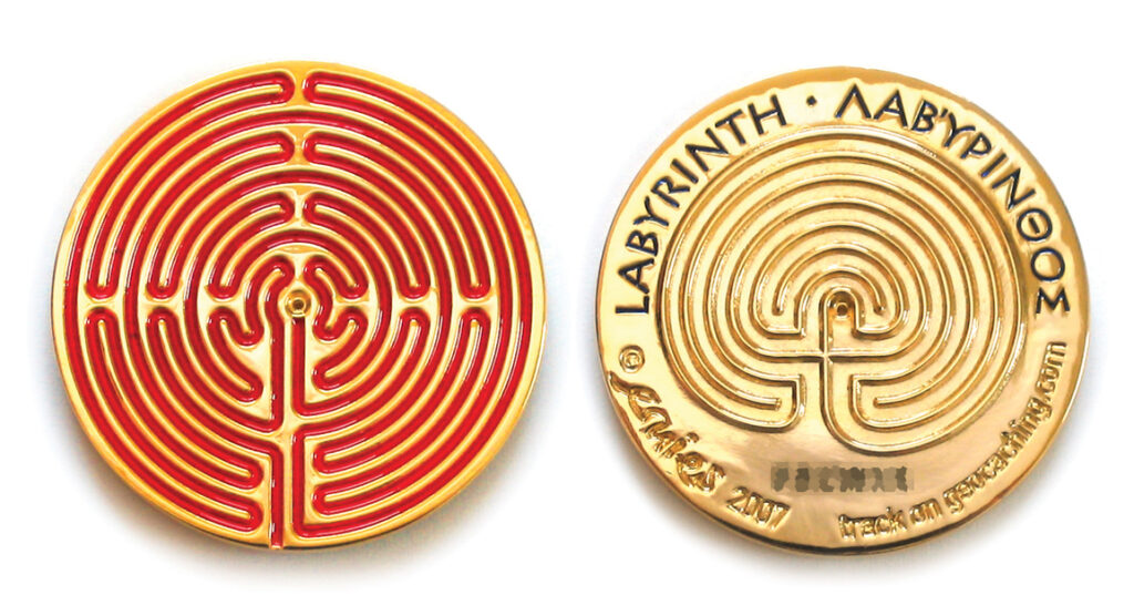 labyrinth geocoin by ernies