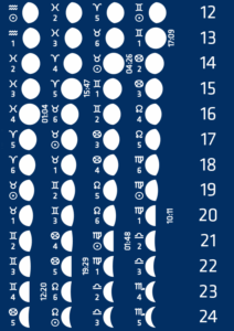 2027 lunar calendar postcard, detail